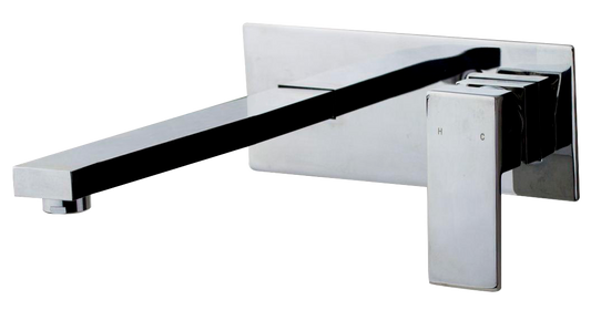 Thyme Wall Plate Mixer With 210mm Spout