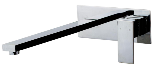 Thyme Wall Plate Mixer With 250mm Spout