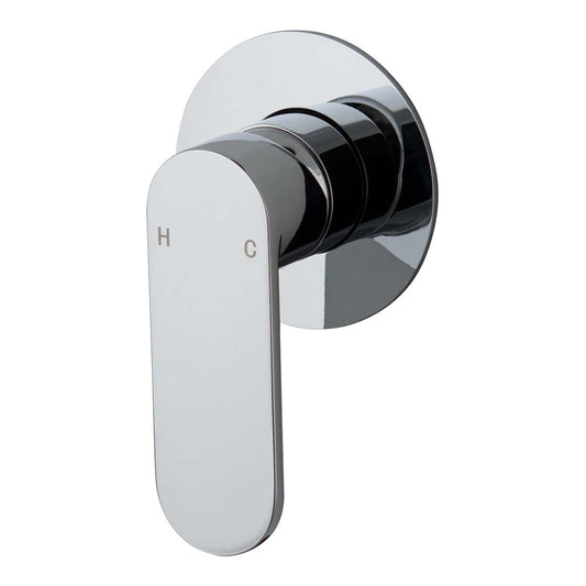 Saffron Shower Mixer 80mm Backplate