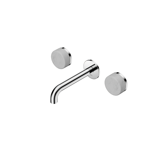 Serenity Wall Basin Set 160/185/220mm Spout With Carrara Handle