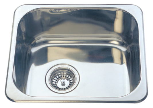 Traditional Single Bowl Sink With No Tap Hole