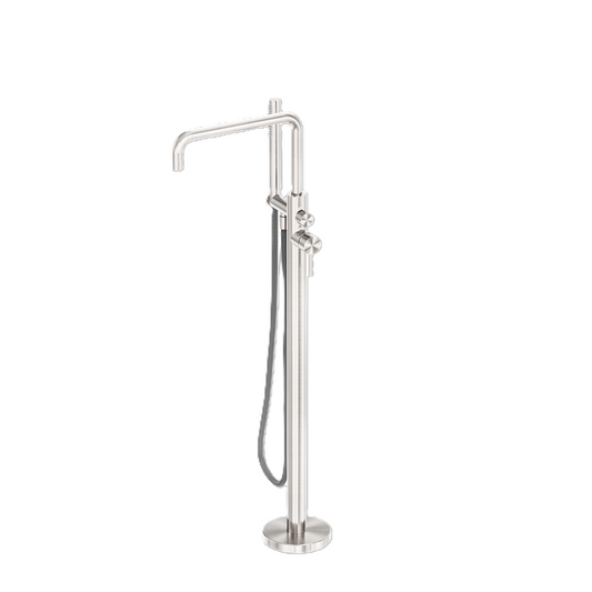 Zen SS316L Freestanding Bath Mixer With Outdoor Shower Hose