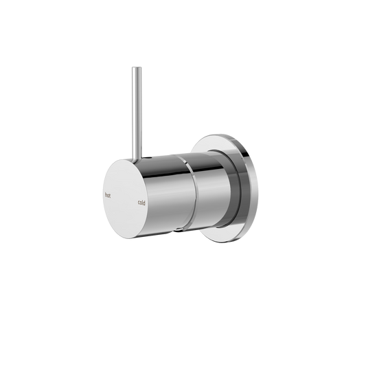 Mecca Shower Mixer 60mm Handle Up Plate