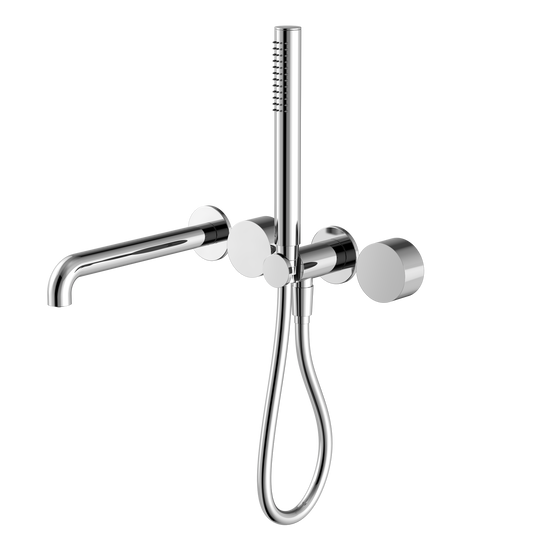 Kara Progressive Shower System Separate Plate With Spout 230/250mm