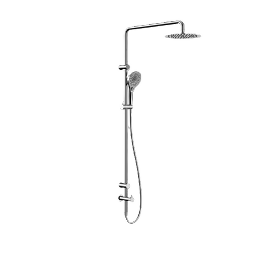 Mecca Care 25mm Grab Rail 900mm Twin Shower Set