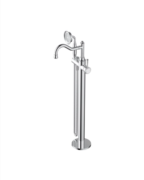 Montpellier Freestanding Bath Mixer with Hand Shower