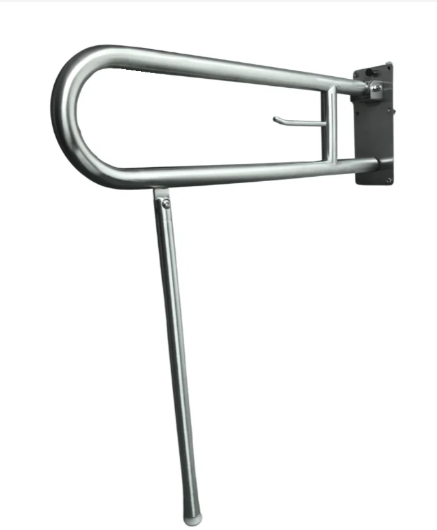 Care Drop Down Foldable Grab Rail with Leg