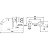 Anise Dual Wall Plate Mixer