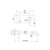 Anise Wall Tub Mixer