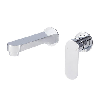 SAFFRON DUAL WALL PLATE MIXER LEAD FREE