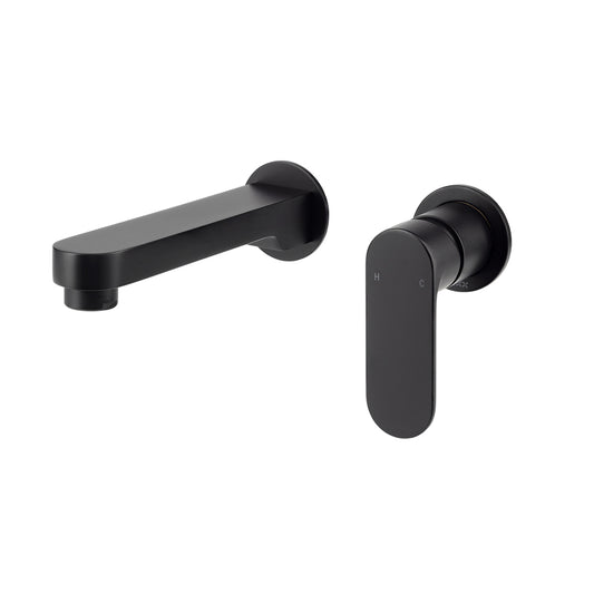 SAFFRON DUAL WALL PLATE MIXER LEAD FREE