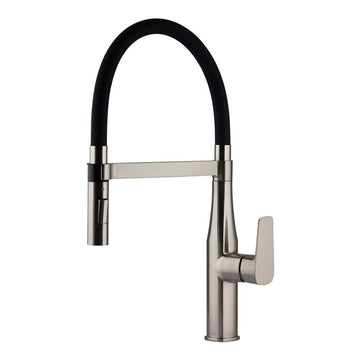CORIANDER SINK MIXER BRUSHED NICKEL LEAD FREE