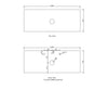 Solid Surface Matte White Top