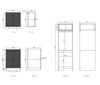 Bondi Fluted Laundry Kit (1960x600x2100mm)