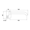 150mm laundry spout