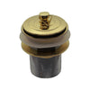 BRASS PLUG AND WASTES WITH DELUXE PLUG