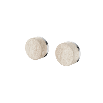 SERENITY WALL TOP ASSEMBLY WITH ROME TRAVERTINE HANDLE
