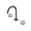 SERENITY BASIN SET ARC SPOUT WITH CARRARA HANDLE