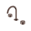 SERENITY BASIN SET ARC SPOUT WITH METAL HANDLE