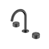 SERENITY BASIN SET ARC SPOUT WITH METAL HANDLE