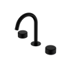 SERENITY BASIN SET ARC SPOUT WITH METAL HANDLE