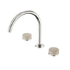 SERENITY BATH/KITCHEN SET ARC SPOUT WITH ROME TRAVERTINE HANDLE