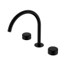 SERENITY BATH/KITCHEN SET ARC SPOUT WITH METAL HANDLE