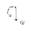 SERENITY BASIN SET EDGE SPOUT WITH METAL HANDLE