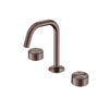 SERENITY BASIN SET EDGE SPOUT WITH METAL HANDLE