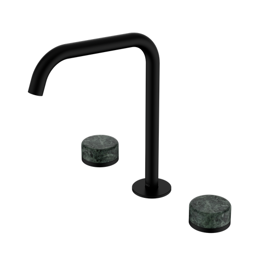 SERENITY BATH/KITCHEN SET EDGE SPOUT WITH VERDE ALPI HANDLE