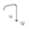 SERENITY BATH/KITCHEN SET EDGE SPOUT WITH METAL HANDLE