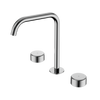 SERENITY BATH/KITCHEN SET EDGE SPOUT WITH METAL HANDLE