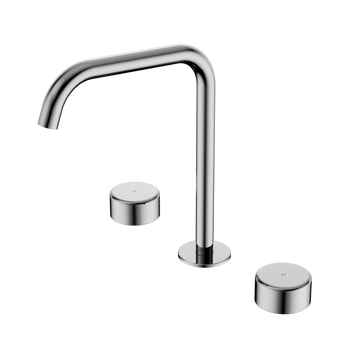 SERENITY BATH/KITCHEN SET EDGE SPOUT WITH METAL HANDLE