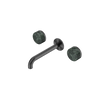 Serenity Wall Basin Set 160/185/220mm Spout With Verde Alpi Handle