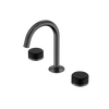SERENITY BASIN SET ARC SPOUT WITH MARQUINA BLACK HANDLE