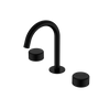 SERENITY BASIN SET ARC SPOUT WITH MARQUINA BLACK HANDLE