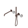 SERENITY PROGRESSIVE SHOWER SYSTEM WITH SPOUT WITH CARRARA HANDLE AND SLIM SHOWER