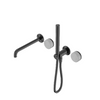 SERENITY PROGRESSIVE SHOWER SYSTEM WITH SPOUT WITH CARRARA HANDLE AND SLIM SHOWER