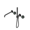 SERENITY PROGRESSIVE SHOWER SYSTEM WITH SPOUT WITH VERDE ALPI HANDLE AND SLIM SHOWER