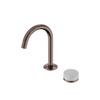 SERENITY PROGRESSIVE BASIN MIXER ARC SPOUT WITH CARRARA HANDLE