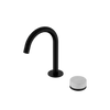 SERENITY PROGRESSIVE BASIN MIXER ARC SPOUT WITH CARRARA HANDLE