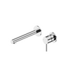 Dolce II Wall Basin/Bath Mixer Separate Back Plate