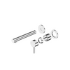 Dolce II Wall Basin/Bath Mixer Separate Back Plate Trim Kits Only