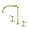 Mecca Lever Bath/Kitchen Set Edge Spout II