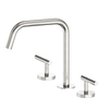 Mecca Lever Bath/Kitchen Set Edge Spout II