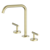 Mecca Lever Bath/Kitchen Set Edge Spout