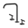 Mecca Lever Bath/Kitchen Set Edge Spout