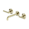 Mecca Lever Wall Basin/Bath Set Spout
