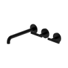 Mecca Lever Wall Basin/Bath Set 160mm Offset Spout