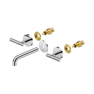 Mecca Lever Wall Basin/Bath Set (Spout Trim kits Only)